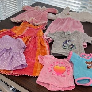 Mixed Baby doll Dresses and Tops - Pink, Purple, Orange, Gray, Blue